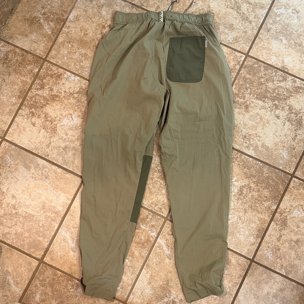 Burton Olive Green Patchwork Pants - image 3